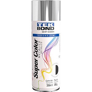 Tinta spray cromado metálico 350ml TEKBOND