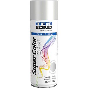 Tinta spray prata metálico 350ml TEKBOND
