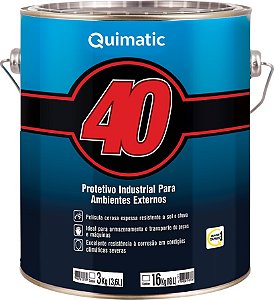 Lubrificante protetivo quimatic 40 3kg QUIMATIC