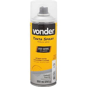 Verniz em spray natural 350 ml/250g VONDER