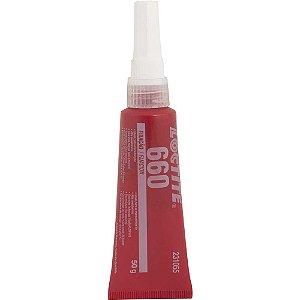 Adesivo anaeróbico para fixação 660 50g cinza 231055 LOCTITE