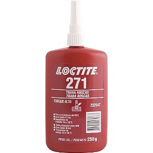Adesivo anaeróbico para travamento de rosca 271 250g LOCTITE