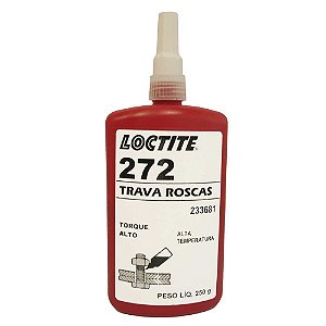 Adesivo anaeróbico para travamento de rosca 272 250g LOCTITE