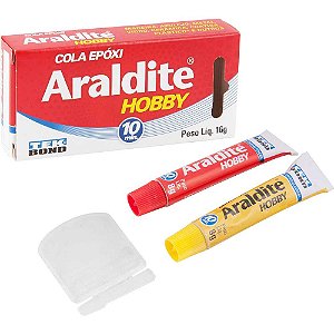 Adesivo Araldite Hobby bisnaga com 16g TEKBOND
