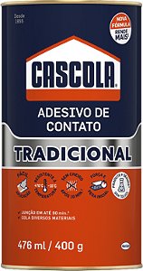 Adesivo de contato cascola sem toluol 400g CASCOLA