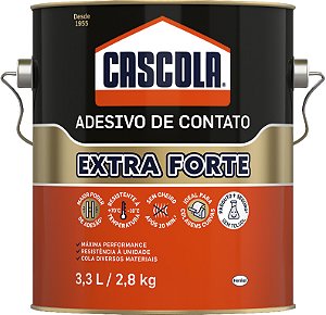 Adesivo de contato extra sem toluol 2,8kg CASCOLA