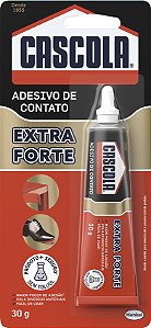 Adesivo de contato extra sem toluol 30g CASCOLA