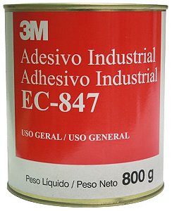Adesivo de contato industrial 800g EC-847 3M