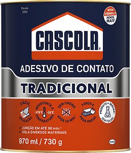 Adesivo de contato sem toluol 730g CASCOLA