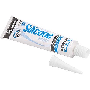 Borracha de silicone acético branco 50g TEKBOND