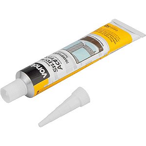 Borracha de silicone acético transparente 50g blíster VONDER