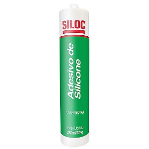 Borracha de silicone neutro cinza 274g / 280ml SILOC