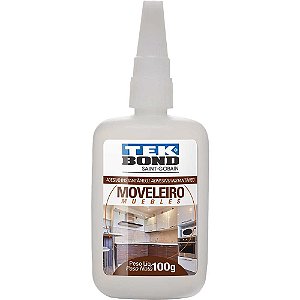 Adesivo instantâneo 100g moveleiro TEKBOND