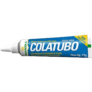 Adesivo para PVC 17g 3130009 BRASCOLA