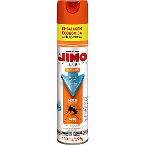 Inseticida aerossol 400 ml/295g base água Anti-inset 11248 JIMO