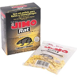 Jimo raticida 4 unidades de 25 gramas 11316 JIMO