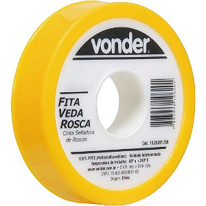 Fita veda-rosca 18mm x 5m VONDER