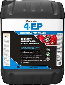 Fluido de corte integral de base mineral 20 litros 4 EP QUIMATIC