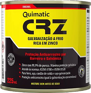 Composto para galvanização a frio CRZ 225ml QUIMATIC