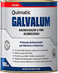Composto para galvanização a frio Galvalum 900ml QUIMATIC