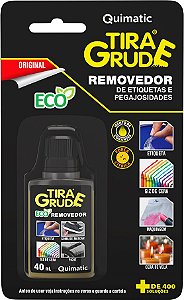 Removedor de colas e etiquetas 40ml Tira Grude QUIMATIC