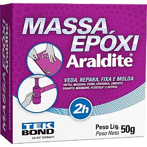 Massa adesiva epóxi 50g 10898500050 TEKBOND