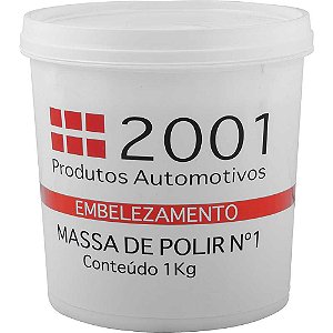 Massa de polir para autos nº1 1kg 2001