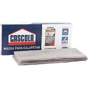Massa para calafetar cinza em filetes 350g CASCOLA