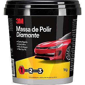 Massa para polir automóveis Diamante 1kg HB004482376 3M
