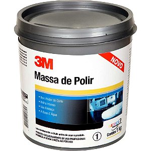 Massa para polir automóveis base d'água 1kg HB004226633 3M