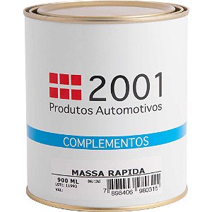 Massa rápida cinza 900ml 2001