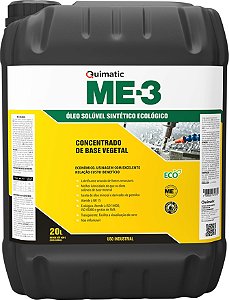 Óleo solúvel ME3 20 litros QUIMATIC
