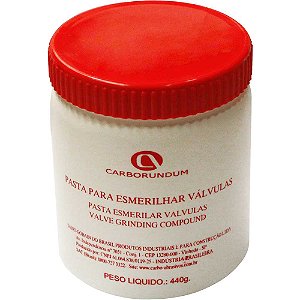 Pasta para esmerilhar válvulas grão médio 440g nº361 66253042761 CARBORUNDUM