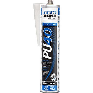 Selante de poliuretano PU40 preto 310ml TEKBOND