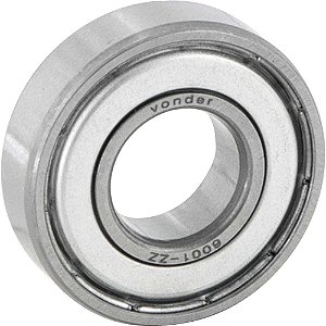 Rolamento rígido de esfera 6001-ZZ VONDER