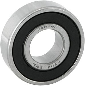 Rolamento rígido de esfera 6203-2RS VONDER