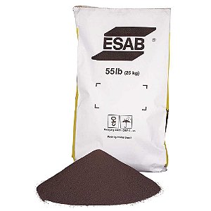 Fluxo para arco submerso 1081 ativo 0300262 saco com 25kg ESAB