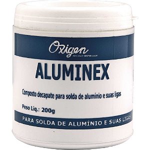 Fluxo para solda alumínio com 200g OXIGEN