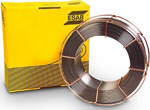 Arame tubular E71T-1C com 1,2mm embalagem com 16kg Tubrod dual shield ESAB