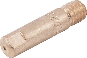 Bico de contato 0,6mm x 25mm para tocha TMV 153 pacote com 5 unidades VONDER
