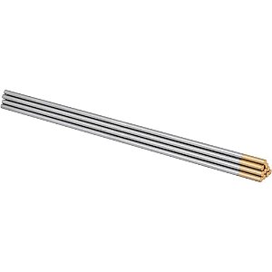 Eletrodo de tungstênio ponta dourada 2,4mm AWS A5.12 estojo com 10 peças VONDER