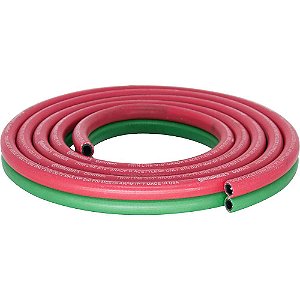 Mangueira de borracha para solda dupla 5/16"oxi-acetileno rolo com 100 metros 20350586 CONTINENTAL
