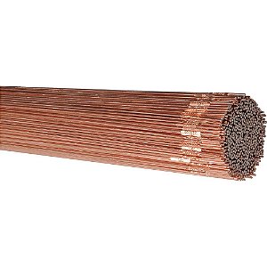 Vareta para solda TIG com 10kg aço carbono 1,59mm VONDER