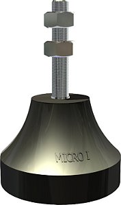 Amortecedor/sapata antivibratório micro I 5/16" VIBRA-STOP