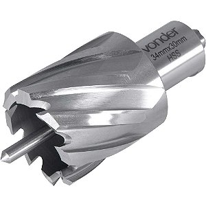 Broca anular encaixe Weldon 34mm x 30mm VONDER
