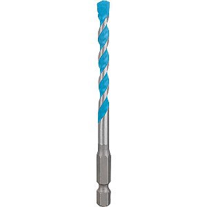 Broca multiuso com ponta de metal duro e encaixe hexagonal de 1/4" 6,0mm x 100mm Expert HEX-9 Multiconstruction BOSCH