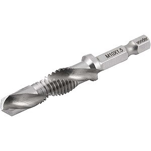 Broca/macho combinado M10 x 1,5mm VONDER