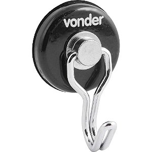 Gancho magnético 38mm cromado VONDER