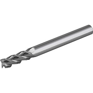 Fresa topo 5,0mm em metal duro 3 cortes polida VONDER