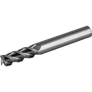 Fresa topo 6,0mm em metal duro 3 cortes polida VONDER